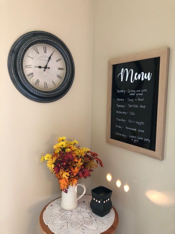 DIY Kitchen Menu Board • Village Farm Life